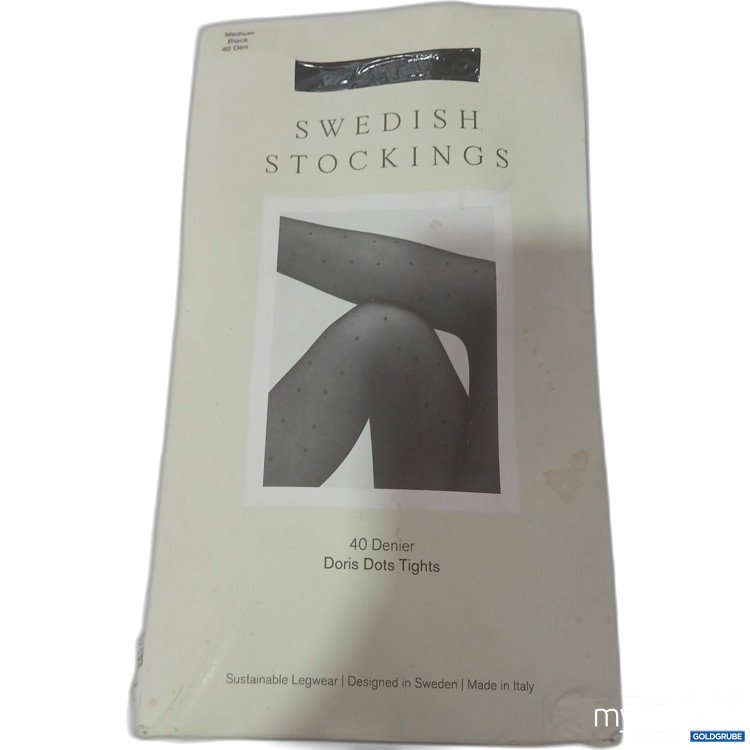 Artikel Nr. 993317 Artikel Nr. 993317: Swedish Stockings Strumpfhose Schwarz mit Punkten 40DEN Gr M