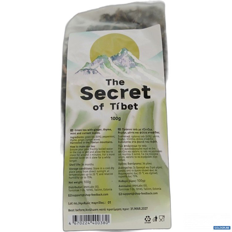 Artikel Nr. 997317 Artikel Nr. 997317: THE SECRET OF TIBET 100g