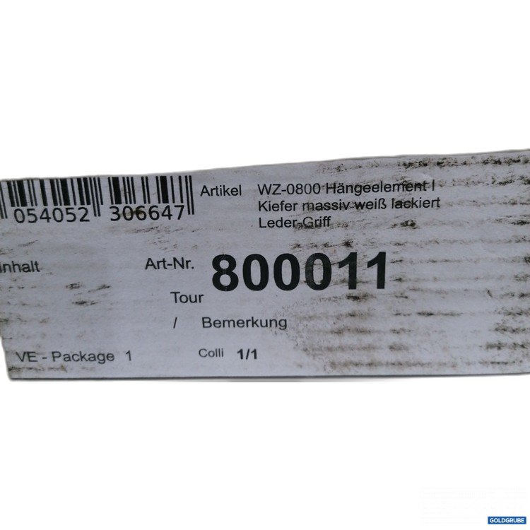 Artikel Nr. 441318: Hängeelement WZ-0800 800011