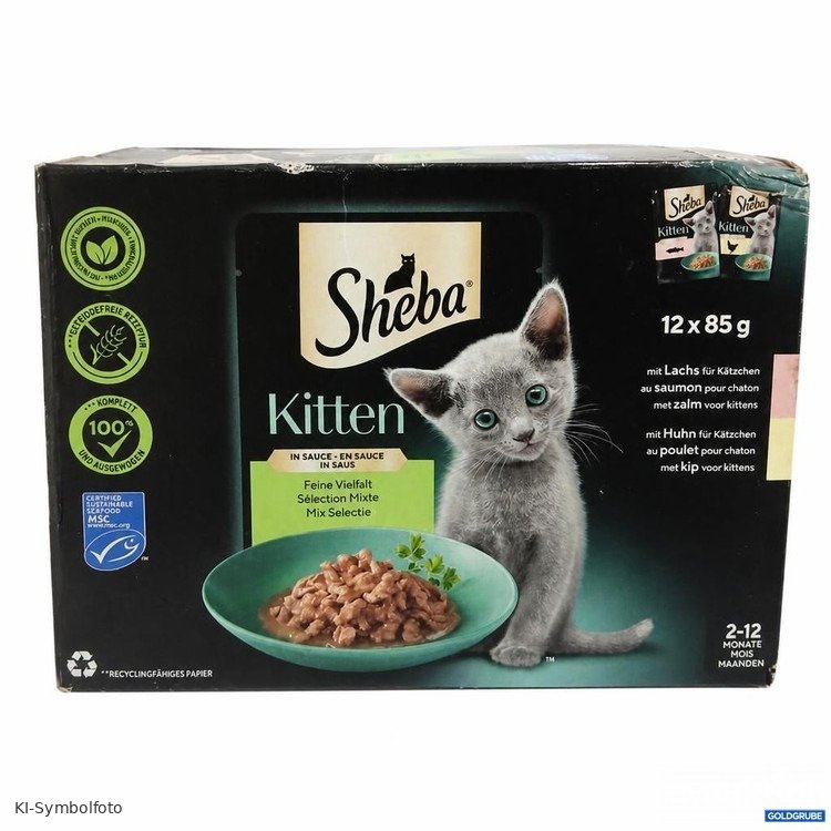Artikel Nr. 477318 Artikel Nr. 477318: Sheba Katzenfutter Kitten 12 x 85 g