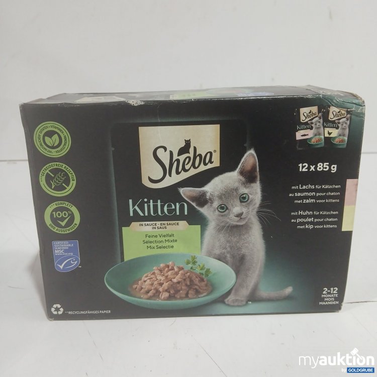 Artikel Nr. 477318 Artikel Nr. 477318: Sheba Katzenfutter Kitten 12 x 85 g