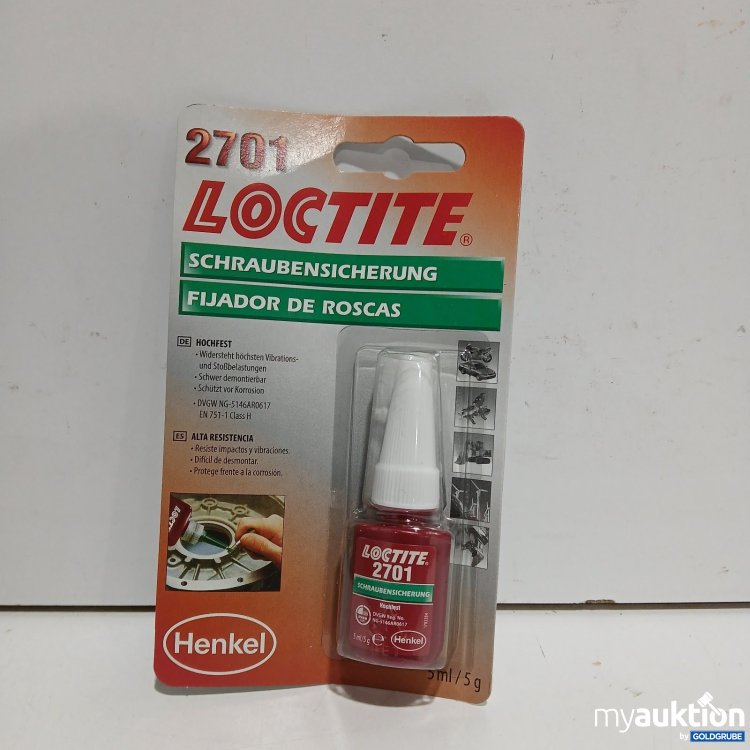 Artikel Nr. 527318: Loctite Schraubensicherung 5 ml / 5 g 2701