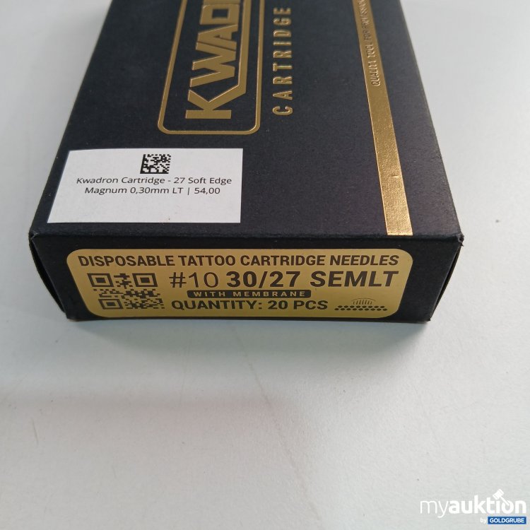 Artikel Nr. 805318 Artikel Nr. 805318: Kwadron Cartridge - 27 Soft Edge Magnum 0,30mm LT 20 Stück