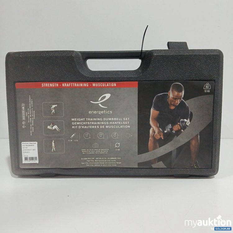 Artikel Nr. 816318 Artikel Nr. 816318: Energetics Gewichtstrainings Hantel Set 10kg