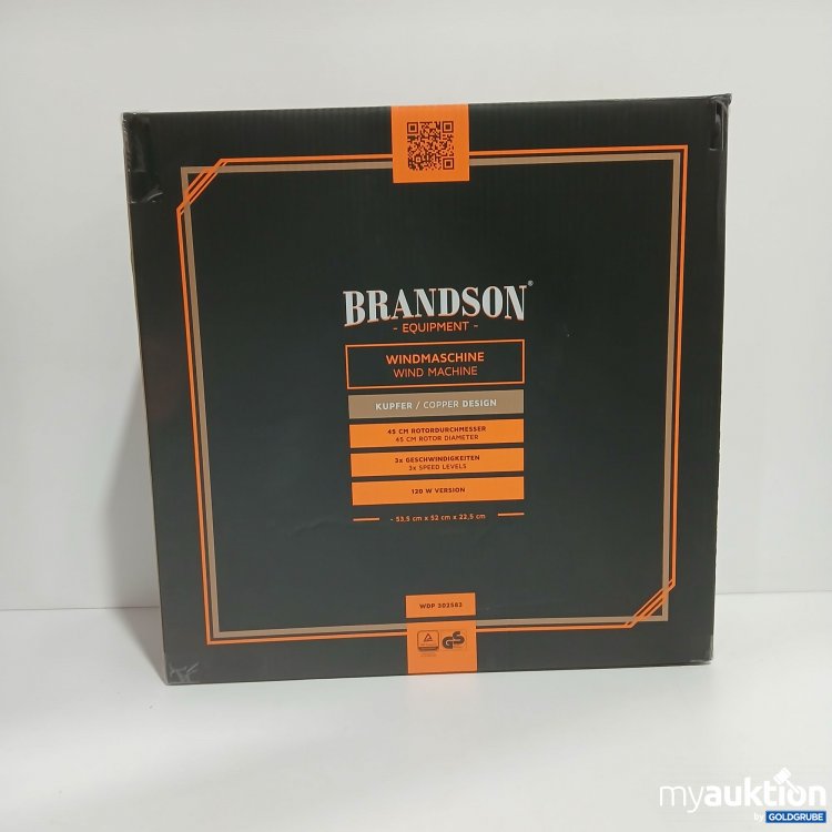 Artikel Nr. 818318: Brandson Equipment Windmaschine Kupfer 45cm