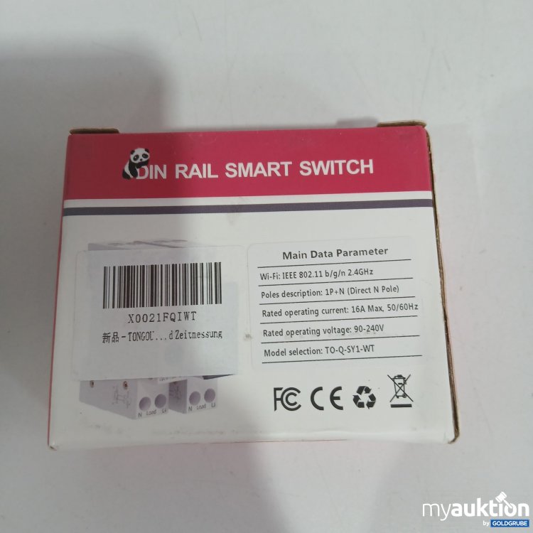 Artikel Nr. 827318 Artikel Nr. 827318: DIN Rail Smart Switch
