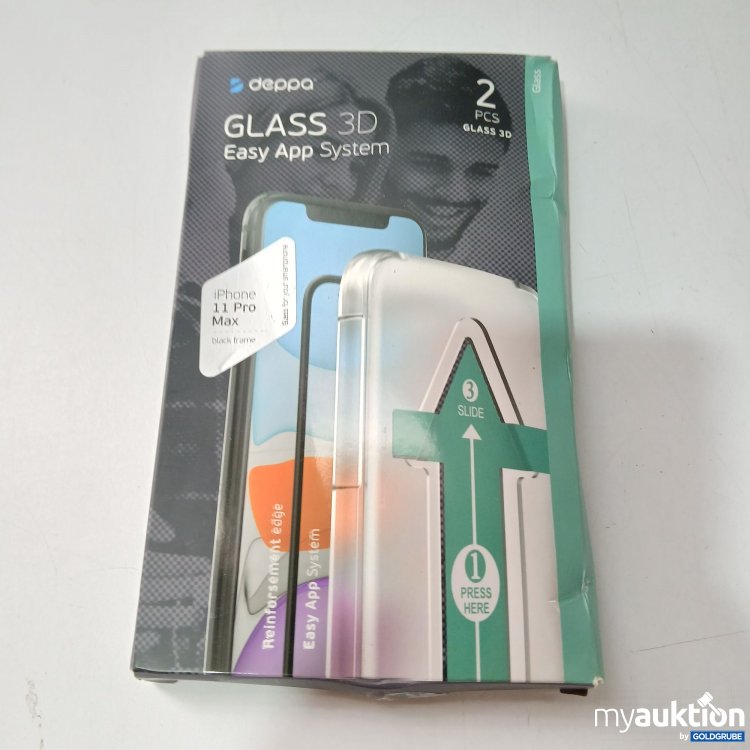 Artikel Nr. 840318 Artikel Nr. 840318: Deppa 3D Glass Easy App 2stk
