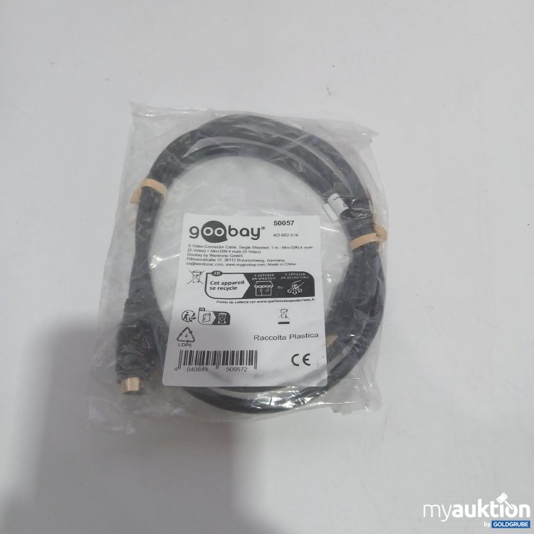 Artikel Nr. 847318: Goobay S-Video Connector Cable 50057 