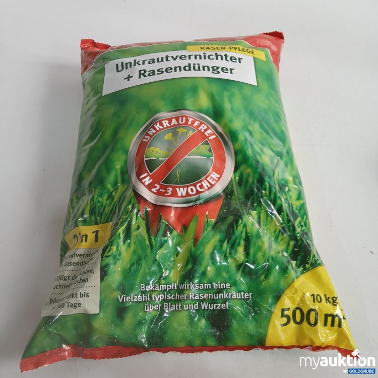 Artikel Nr. 866318: Wolf Garten Unkrautvernichter + Rasendünger 10kg 