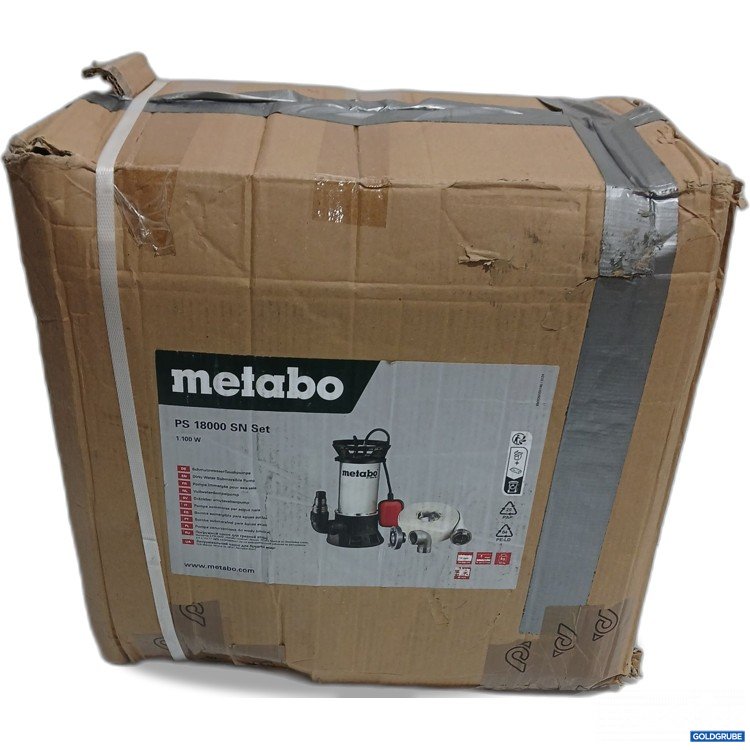 Artikel Nr. 890318: Metabo PS 18000 SN Set Schmutzwasser-Tauchpumpe 