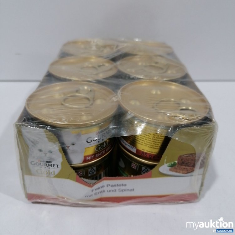Artikel Nr. 891318: Purina Gourmet Gold Feine Pastete mit Ente&Spinat 12x85g