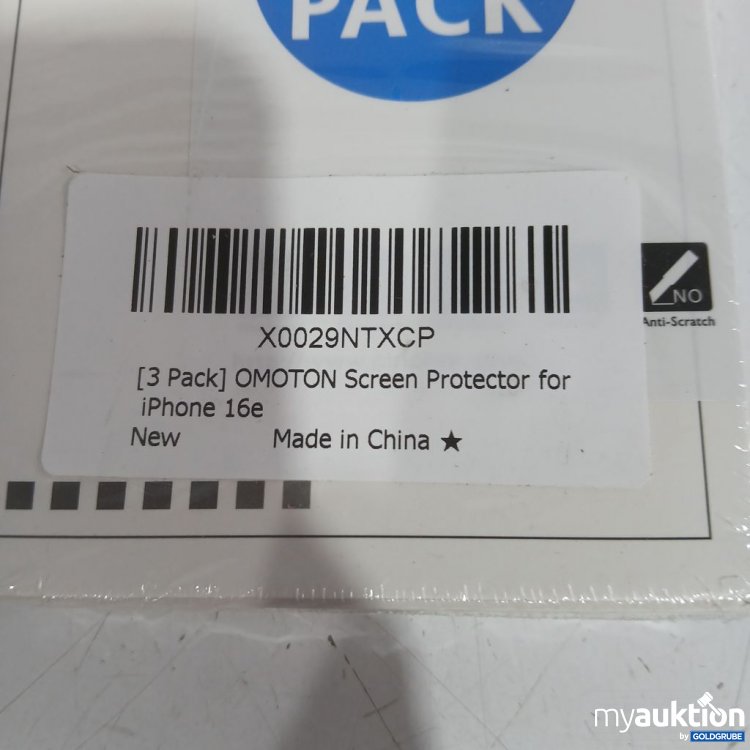 Artikel Nr. 932318: OMOTON Glass Screen Protector Premium Tempered 3 Pack