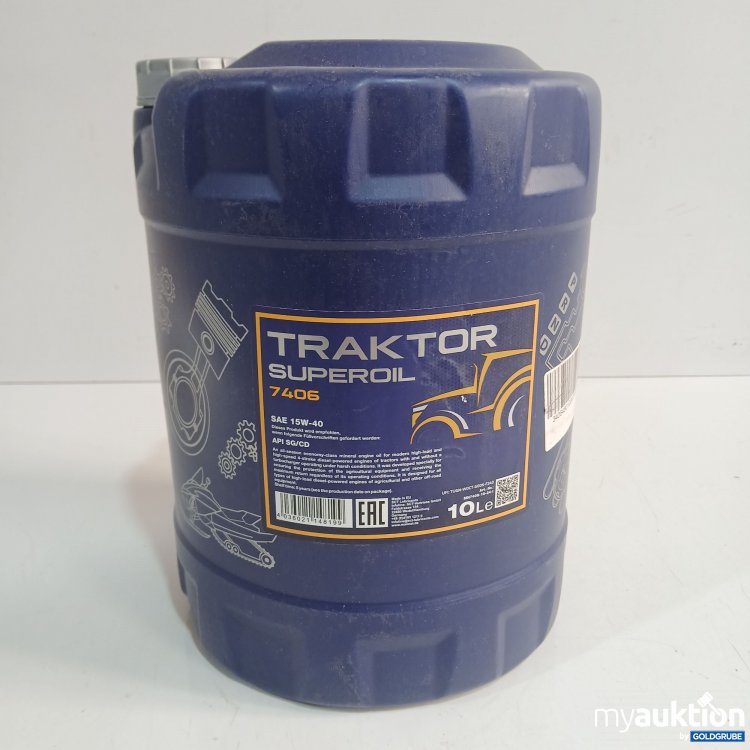 Artikel Nr. 961318 Artikel Nr. 961318: Mannol Traktor Superoil 7406 SAE 15W-40 10l
