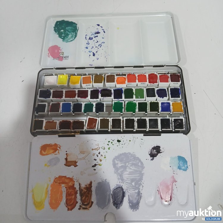 Artikel Nr. 970318 Artikel Nr. 970318: Rembrandt Water colour box 48 Pans