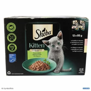 Artikel Nr. 477318: Sheba Katzenfutter Kitten 12 x 85 g