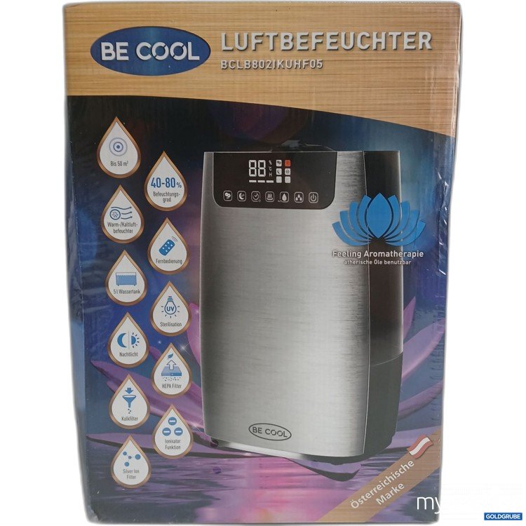 Artikel Nr. 445319: Be Cool Luftbefeuchter BCLB802IKUHF05 für 40-50m²