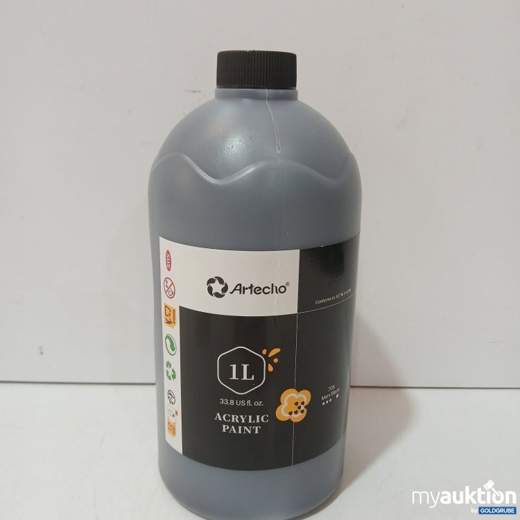 Artikel Nr. 464319 Artikel Nr. 464319: Artecho Acrylfarbe 1 l Mars Black