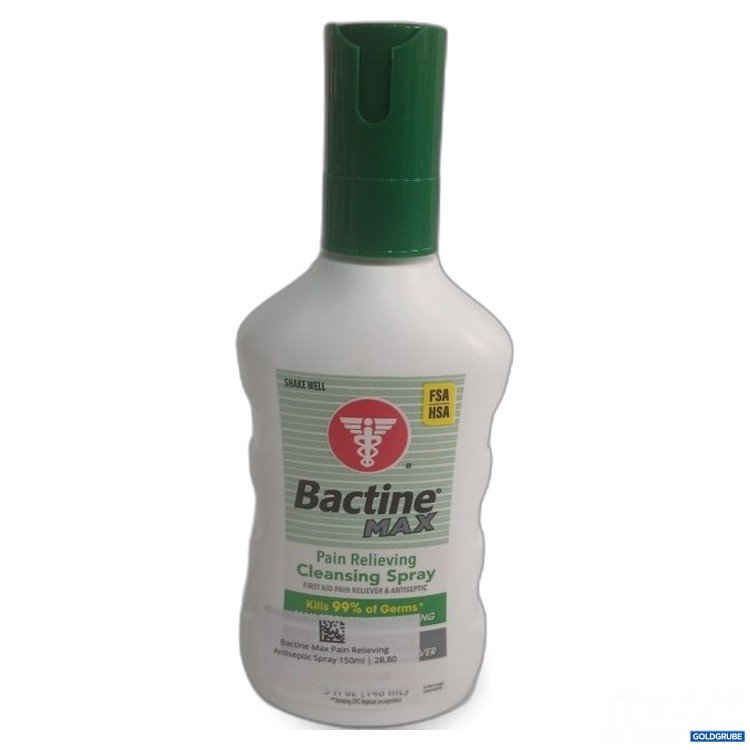 Artikel Nr. 465319 Artikel Nr. 465319: Bactine Max Pain Relieving Cleansing Spray 150 ml