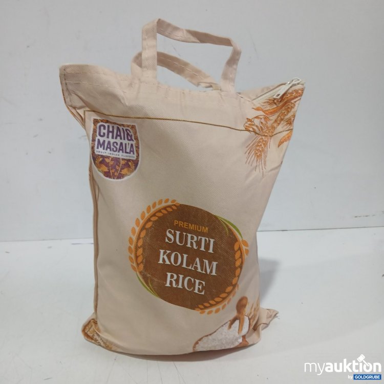 Artikel Nr. 470319 Artikel Nr. 470319: CHAIG MASALA Surti Kolam Rice Stoffbeutel 5kg