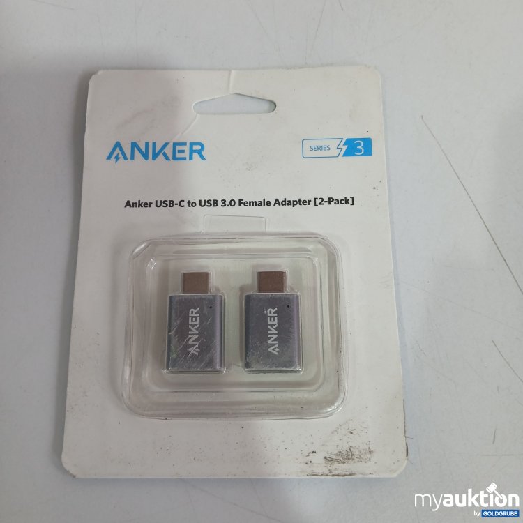 Artikel Nr. 821319 Artikel Nr. 821319: Anker USB-C to USB 3.0 Female Adapter 2pack
