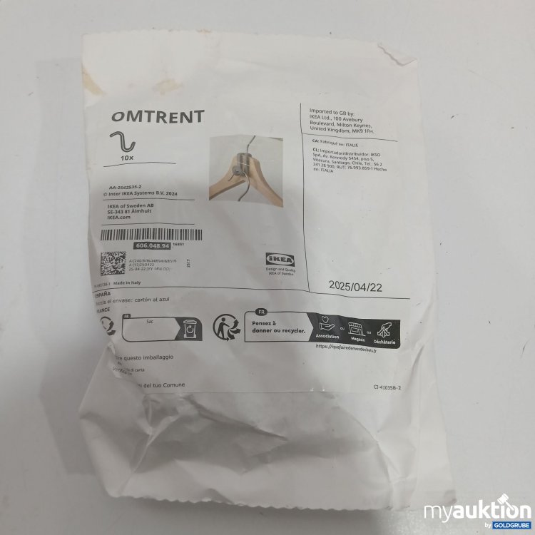 Artikel Nr. 862319: Ikea Omtrent 606.048.94 10x