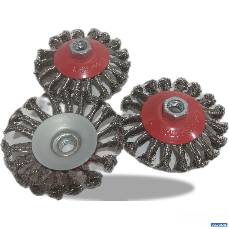 Artikel Nr. 887319: Winkelschleifer Drahtbürste 3x