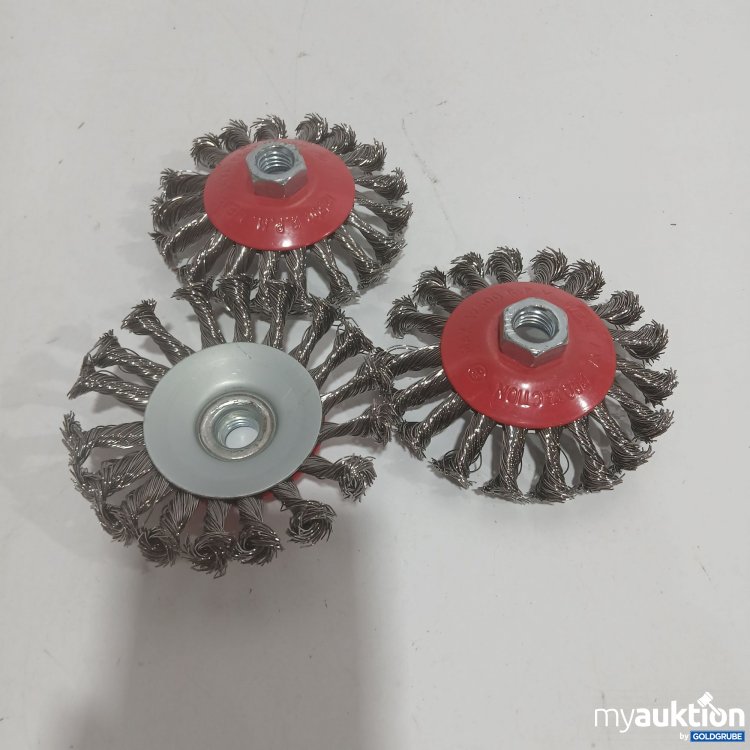 Artikel Nr. 887319: Winkelschleifer Drahtbürste 3x