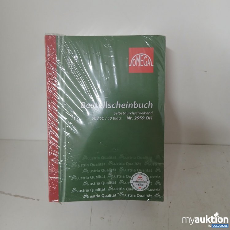 Artikel Nr. 906319 Artikel Nr. 906319: Omega Bestellscheinbuch 5 Stück