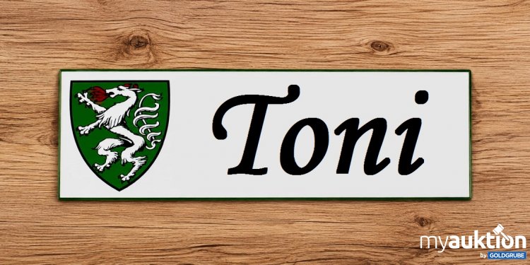 Artikel Nr. 937319 Artikel Nr. 937319: Blechschild