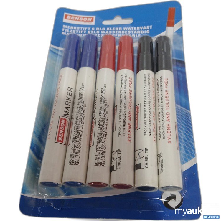 Artikel Nr. 956319: Benson Marker 6tlg