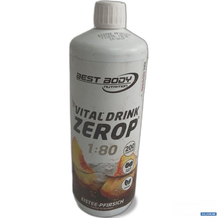 Artikel Nr. 959319: Best Body Vital Drink Zerop 1:80 Eistee-Pfirsich 1L 