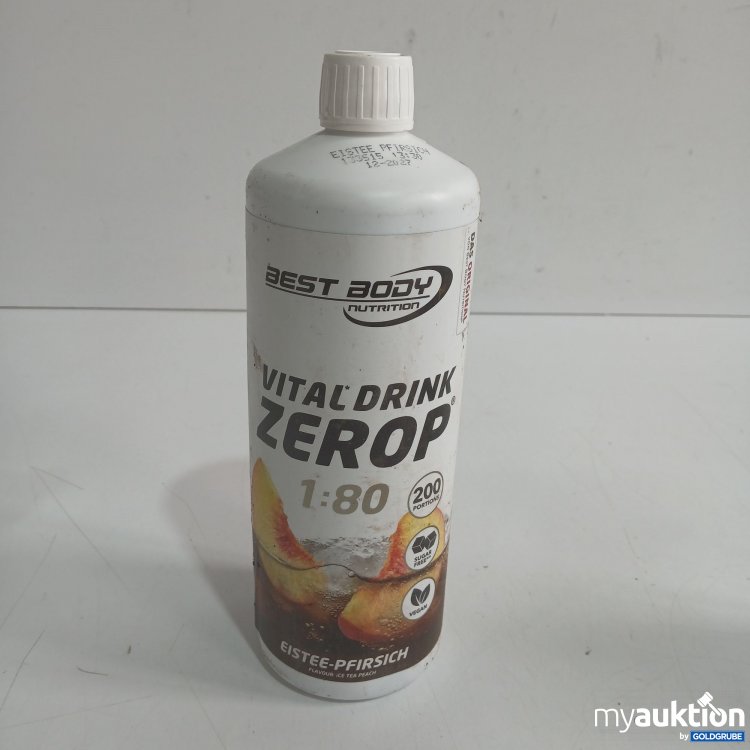 Artikel Nr. 959319: Best Body Vital Drink Zerop 1:80 Eistee-Pfirsich 1L 