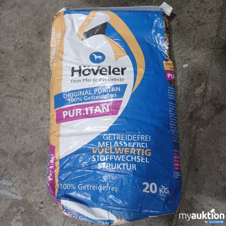 Artikel Nr. 972319: Höveler getreidefrei Melassefrei Stoffwechsel Struktur Pferdefutter 20kg 