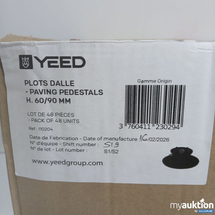 Artikel Nr. 990319 Artikel Nr. 990319: Yeed Plots Dalle Paving Pedestals H. 60/90mm