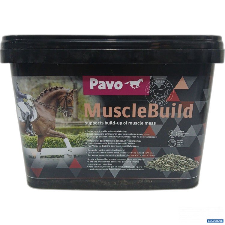 Artikel Nr. 995319 Artikel Nr. 995319: PAVO Muskelaufbau für Pferde 3kg