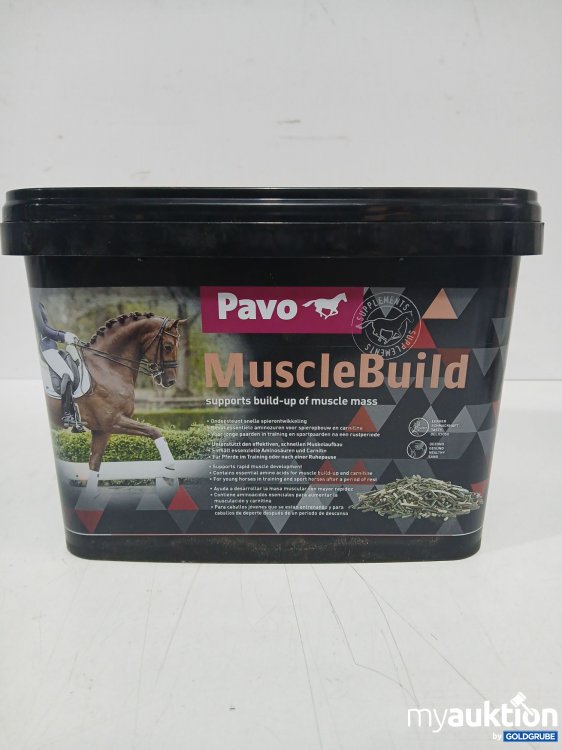 Artikel Nr. 995319 Artikel Nr. 995319: PAVO Muskelaufbau für Pferde 3kg