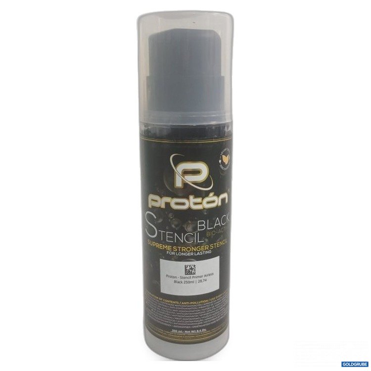 Artikel Nr. 465320 Artikel Nr. 465320: Proton Stencil Primer Airless Black 250 ml