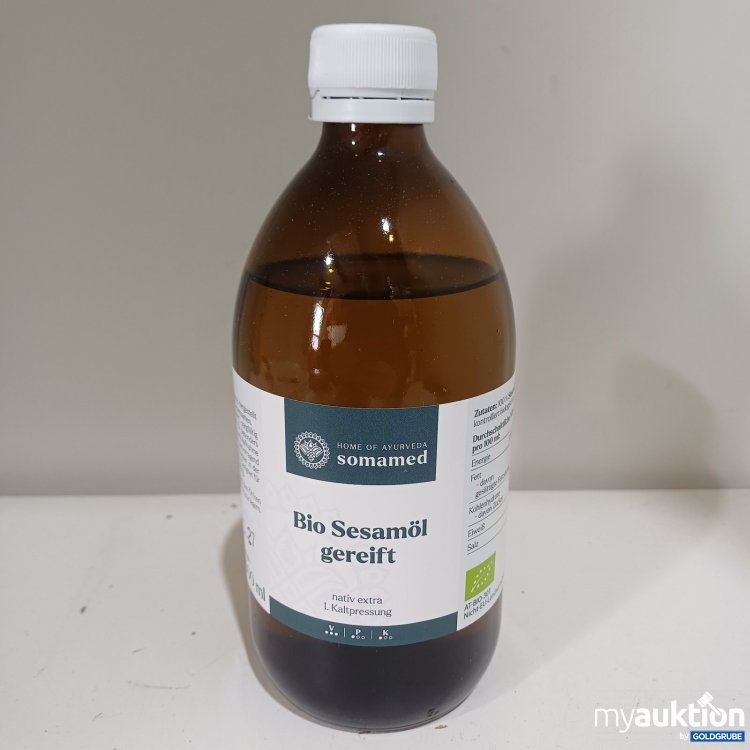 Artikel Nr. 467320 Artikel Nr. 467320: somamed Bio Sesamöl gereift 250 ml