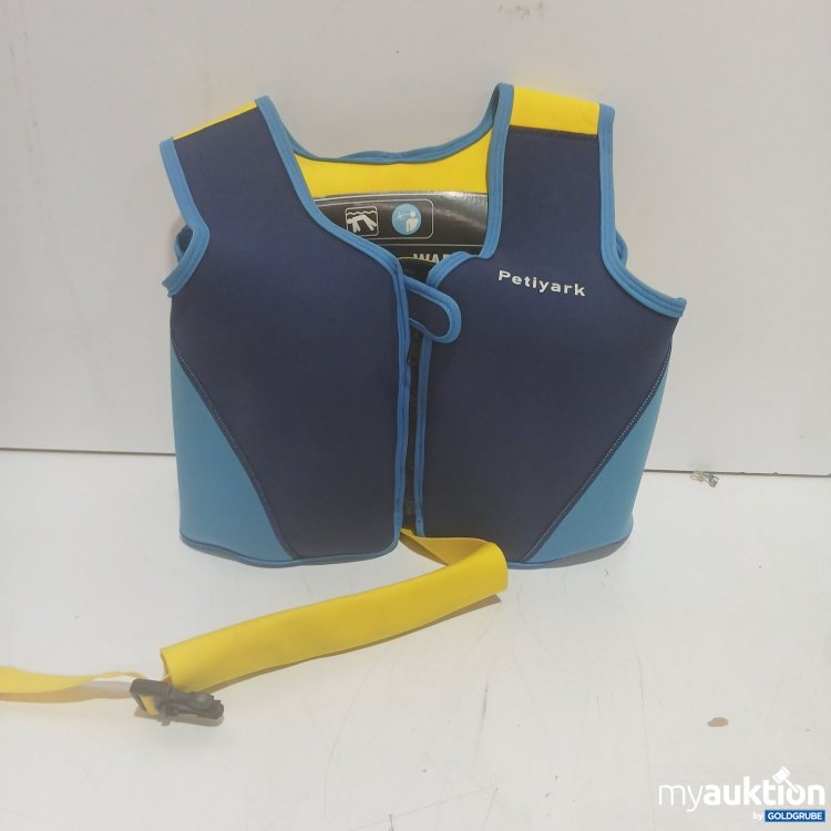 Artikel Nr. 4683320: Kinder Petiyark Schwimmweste blau-gelb 19-30kg ab 3-6 Jahren