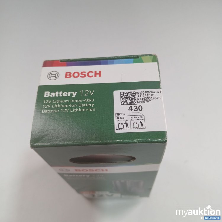 Artikel Nr. 846320: Bosch Battery 12V 