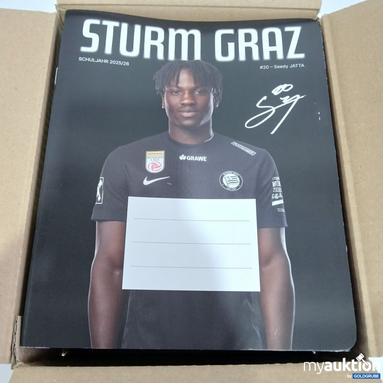 Artikel Nr. 889320: Sturm Graz Heft  A5 Unliniert  24stk 