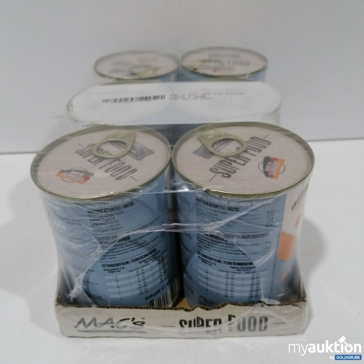 Artikel Nr. 891320: Macs Super Food Katze Lachs&Huhn 6x400g