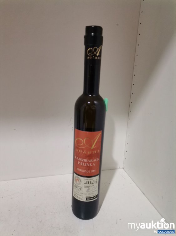 Artikel Nr. 899320: Agardi Kajszibarack palinka Miraculum 500ml 