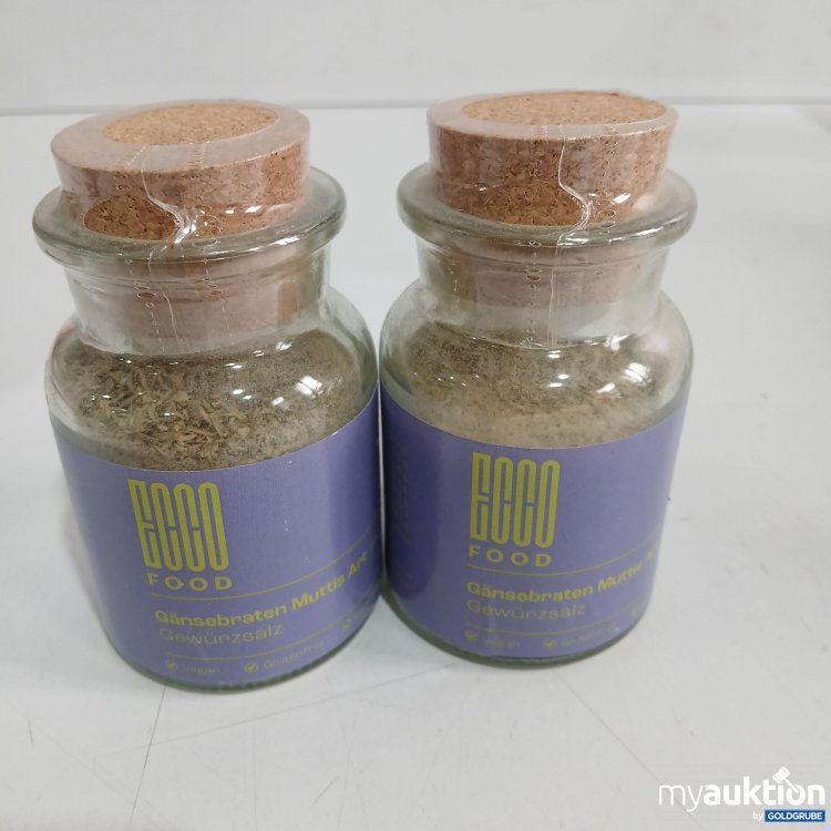 Artikel Nr. 920320 Artikel Nr. 920320: Ecco Food Gänsebraten Muttis Art Gewürzsalz 2x600g