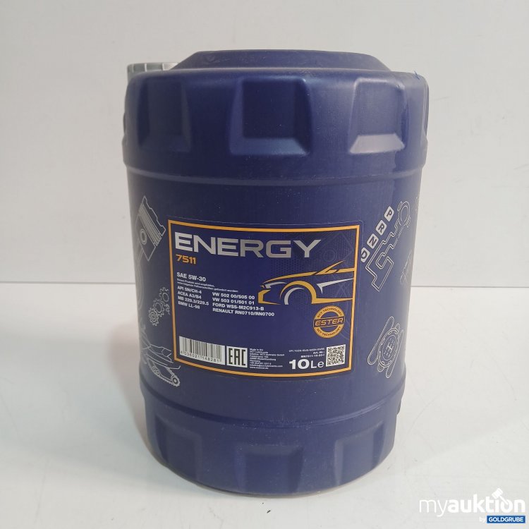 Artikel Nr. 961320: Mannol Energy 7511 Sae 5W-30 10l