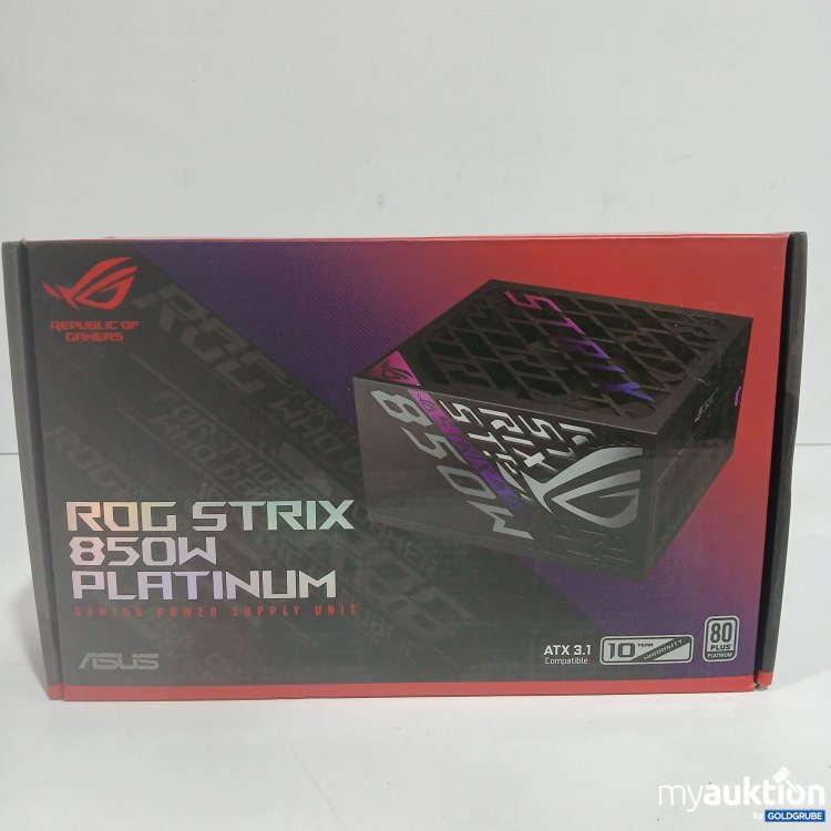 Artikel Nr. 964320: Asus Rog Strix 850W Platinium Gaming Power Supply Unit 