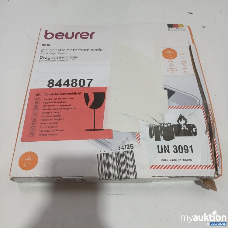 Artikel Nr. 977320 Artikel Nr. 977320: Beurer Diagnosewaage