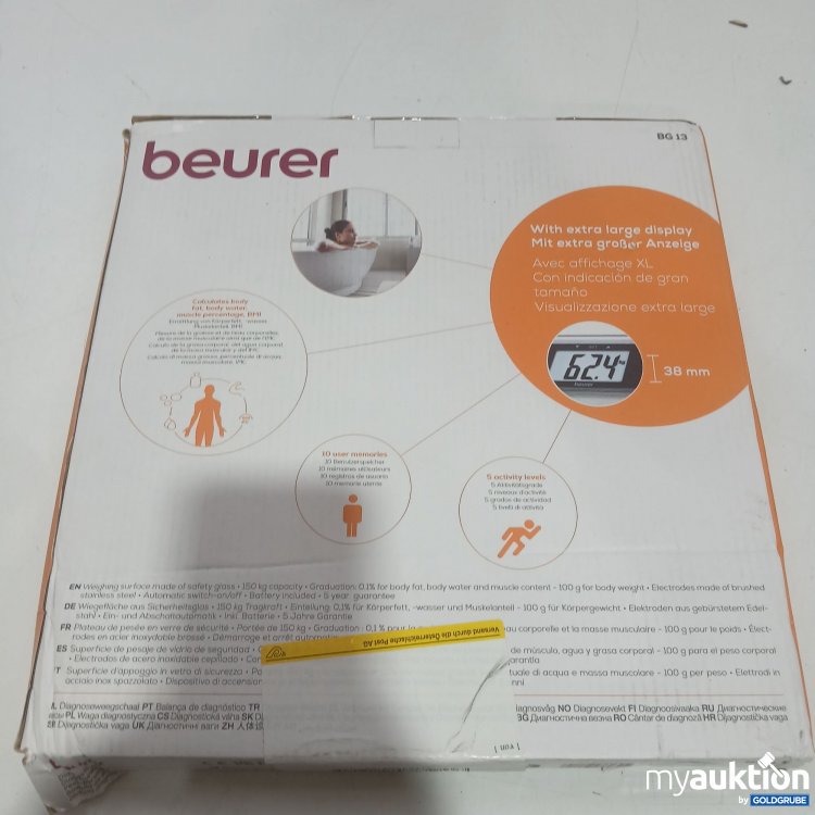 Artikel Nr. 977320 Artikel Nr. 977320: Beurer Diagnosewaage