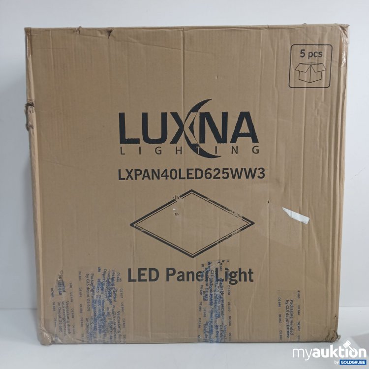 Artikel Nr. 397321 Artikel Nr. 397321: Luxna LED Panel Light LXPAN40LED625WW3 5Stk