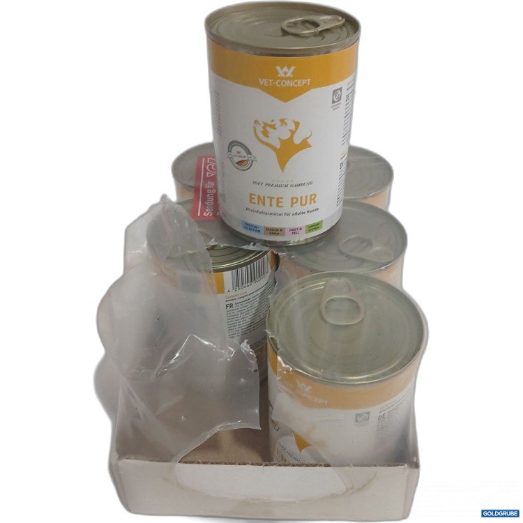 Artikel Nr. 460321: Vet Concept Hundefutter Ente Pur 6x400g 